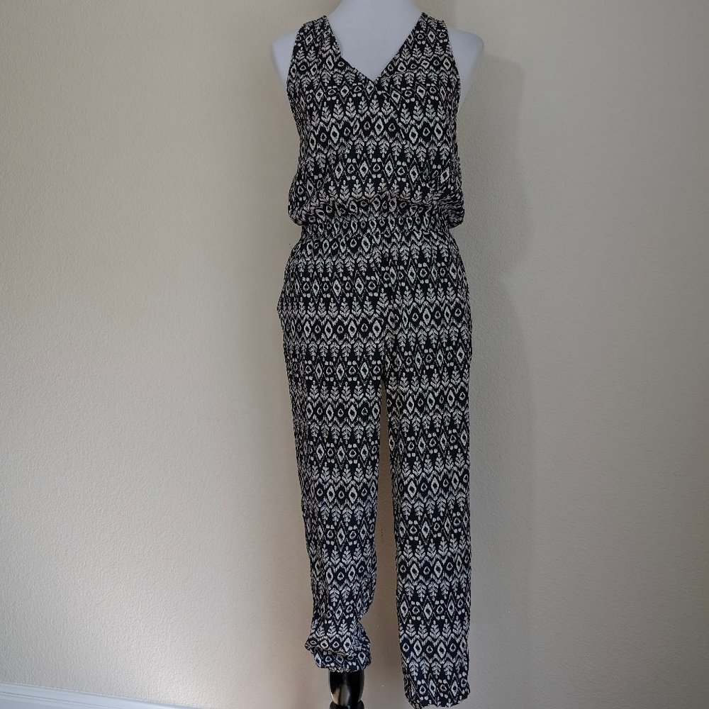 Loft (PETITES) Geometric Pattern Jumpsuit - Picture 9 of 13